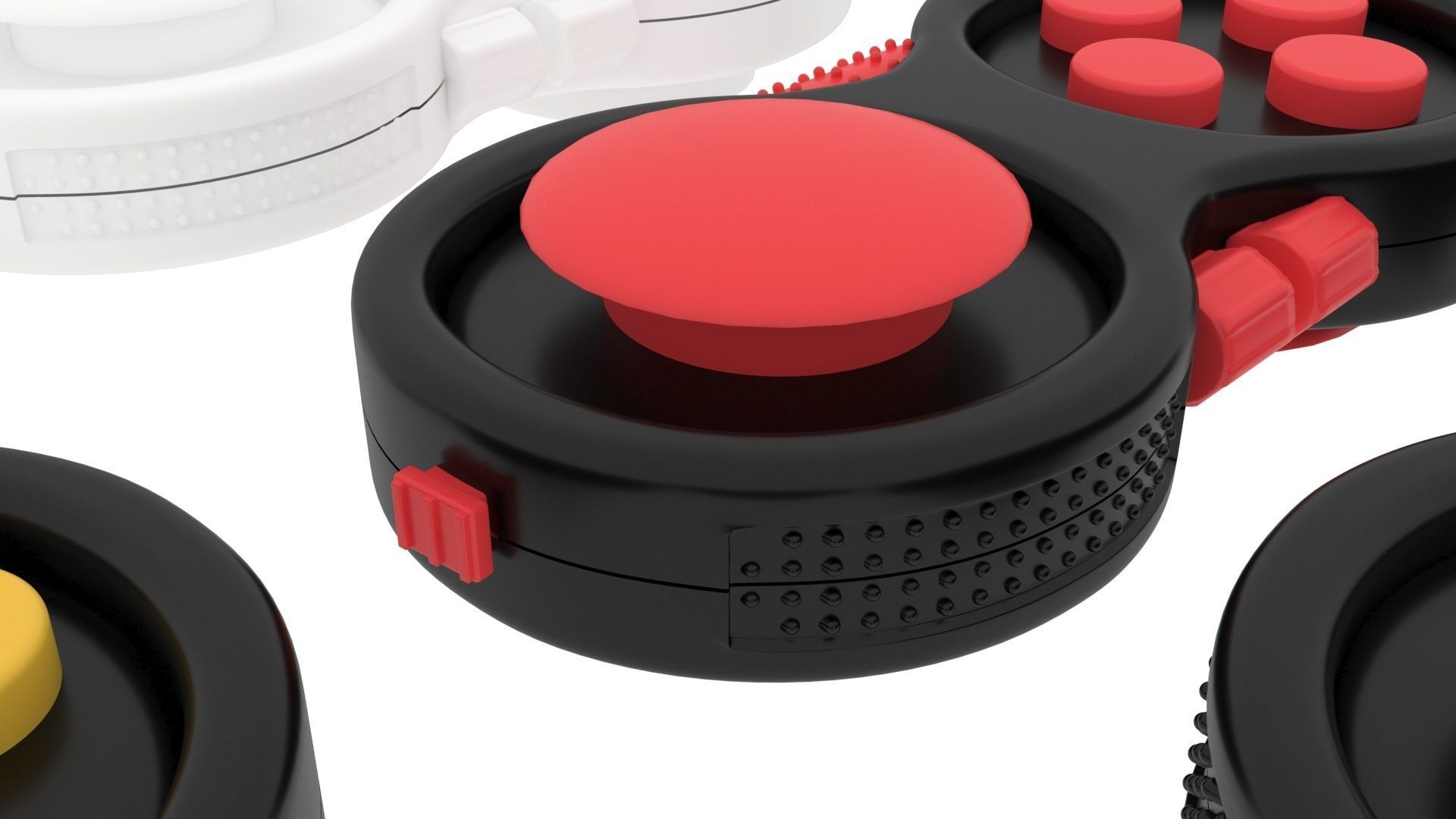 Joypad Controller Fidget Toys Set 3D model_6