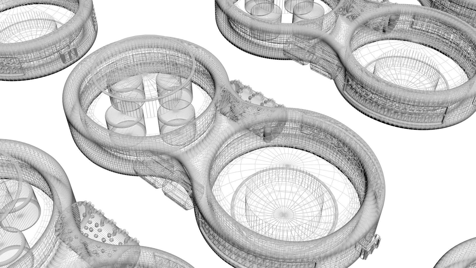 Joypad Controller Fidget Toys Set 3D model_28