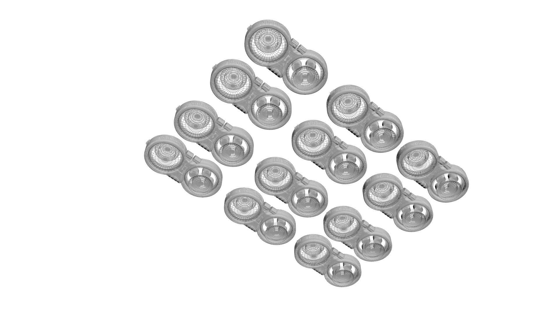 Joypad Controller Fidget Toys Set 3D model_25