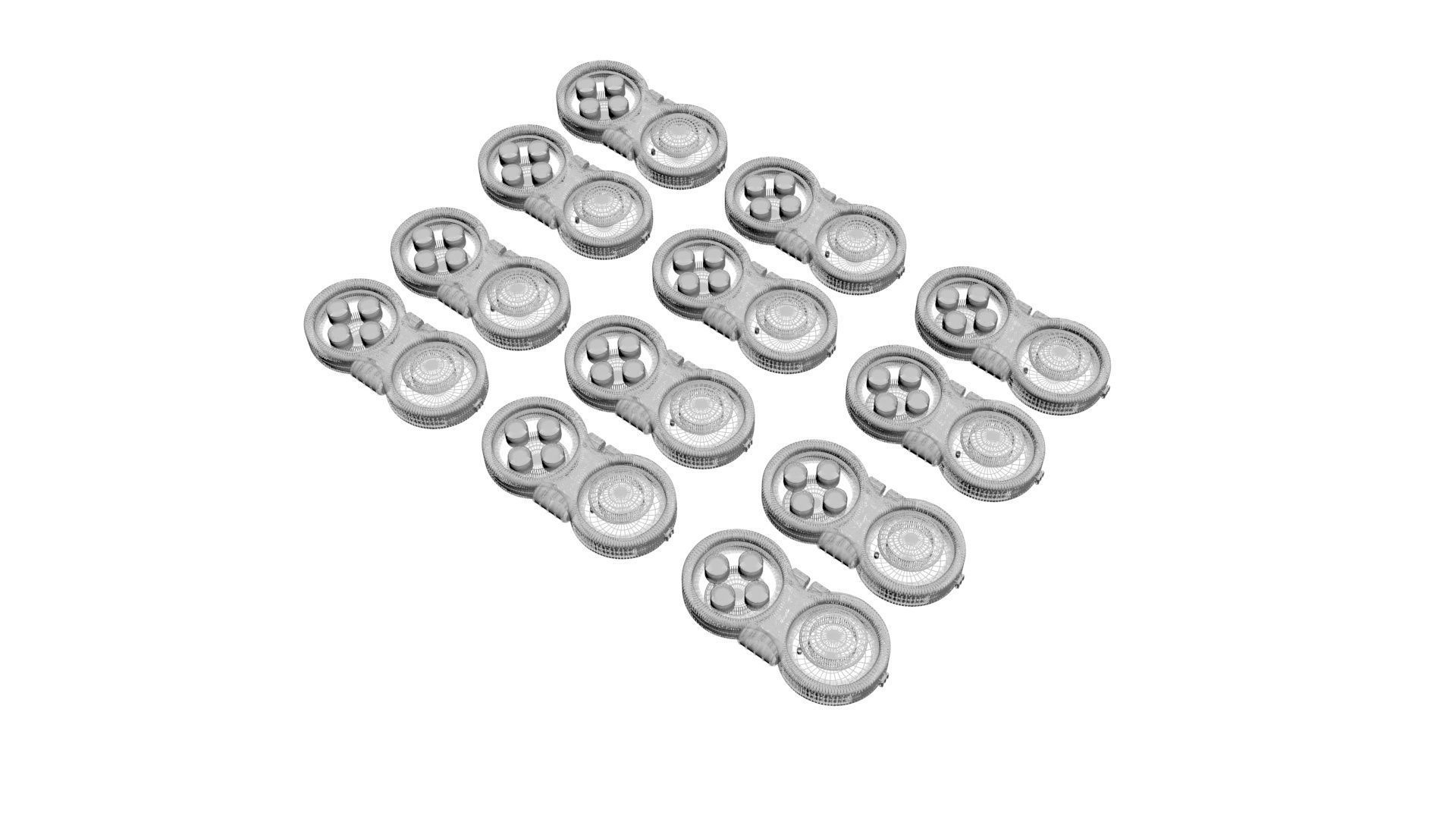 Joypad Controller Fidget Toys Set 3D model_19