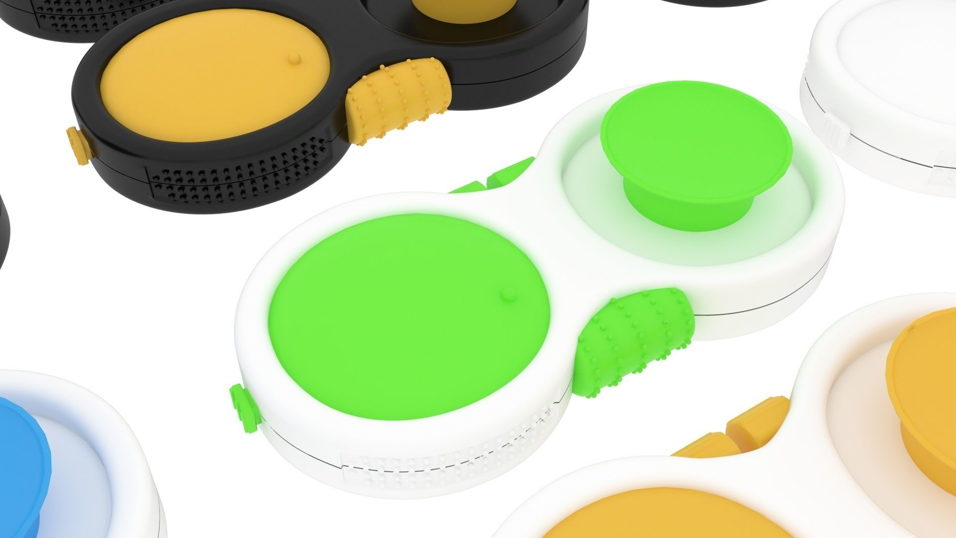 Joypad Controller Fidget Toys Set 3D model_11