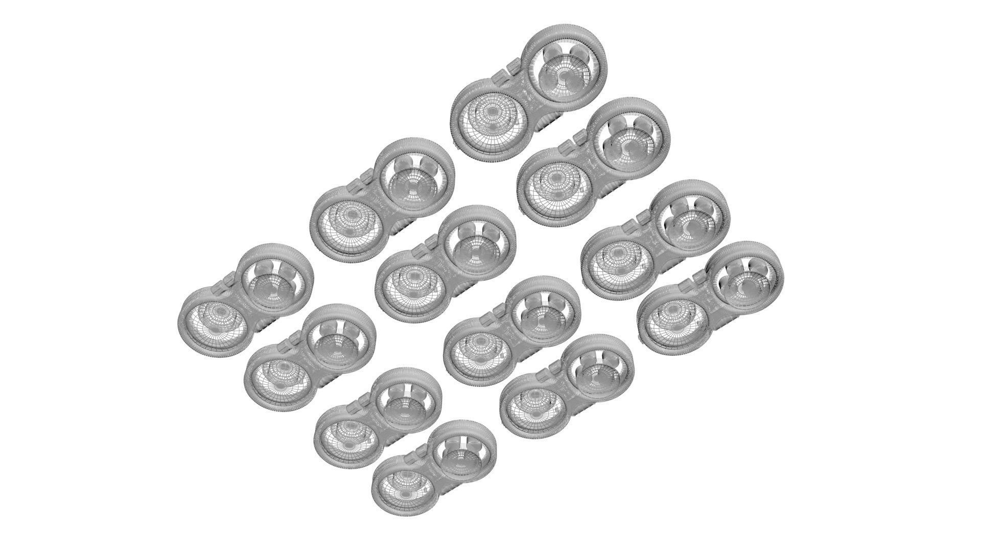 Joypad Controller Fidget Toys Set 3D model_26