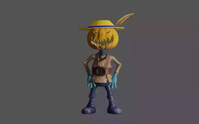 Pumkin 19 3D model