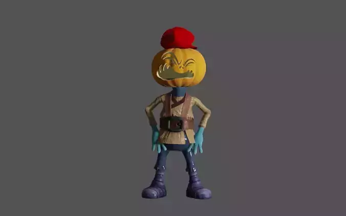Pumkin 18 3D model