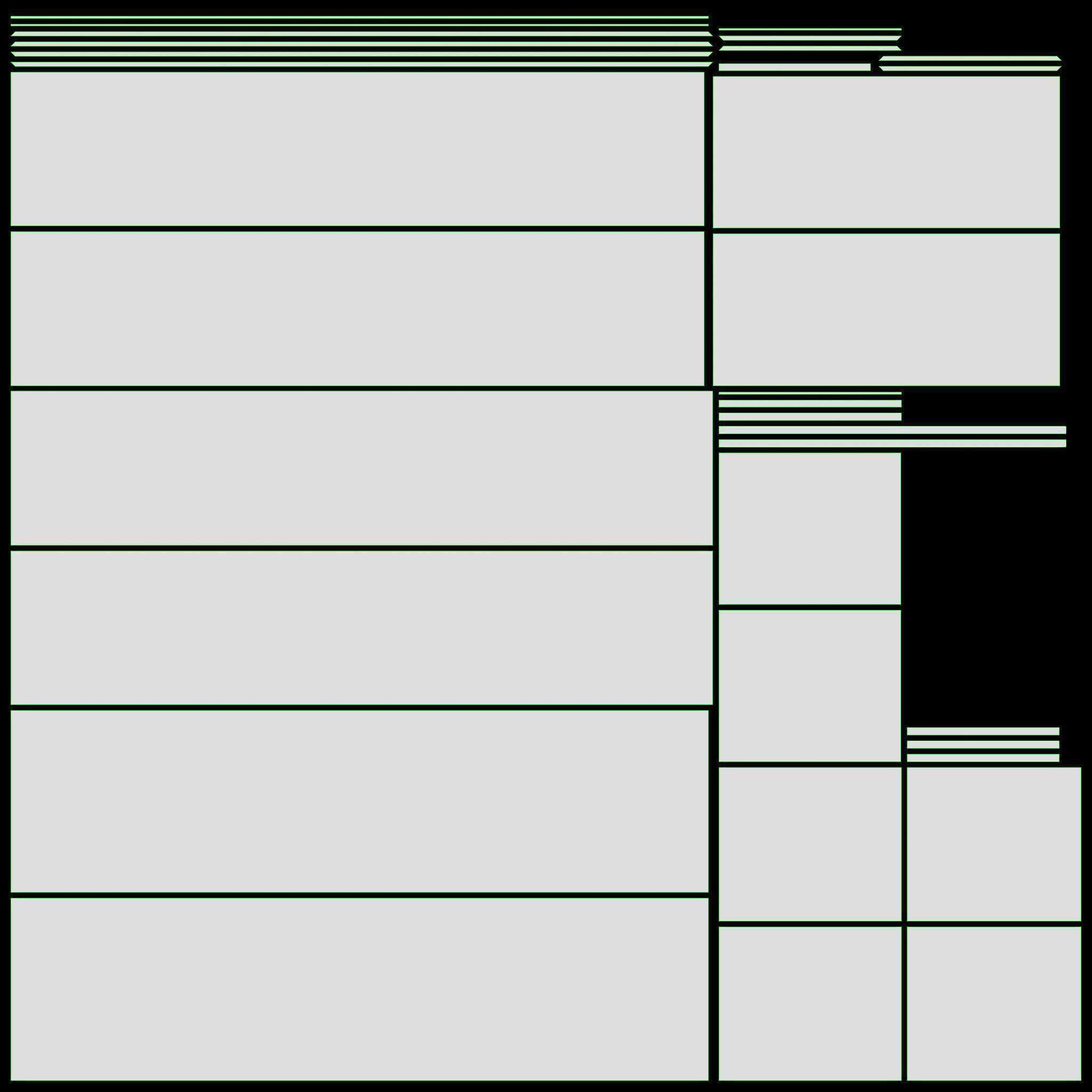 Sideboard with doors and drawers 3D model_10