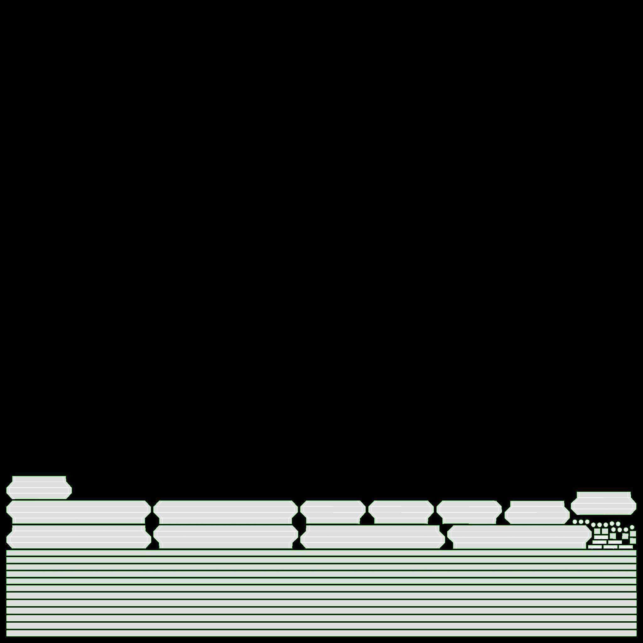Sideboard with doors and drawers 3D model_9