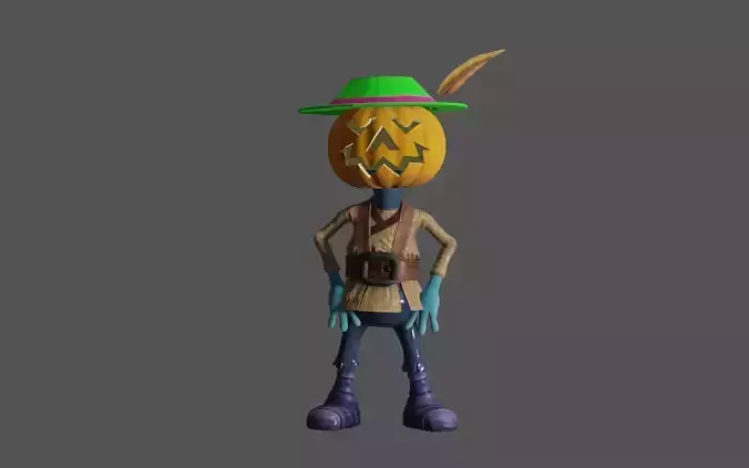 Pumkin 17 3D model