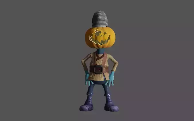 Pumkin 16 3D model