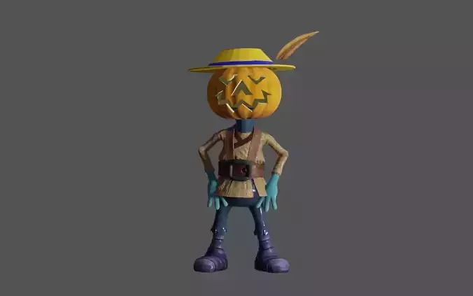 Pumkin 13 3D model
