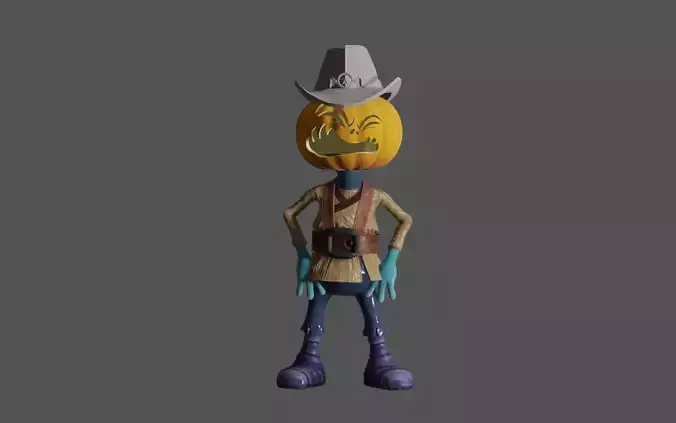 Pumkin 12 3D model