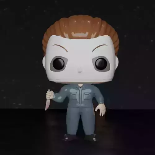 Funko Michael Myers Halloween 3D print model