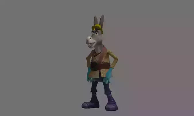 Donkey 9 star wars 3D model