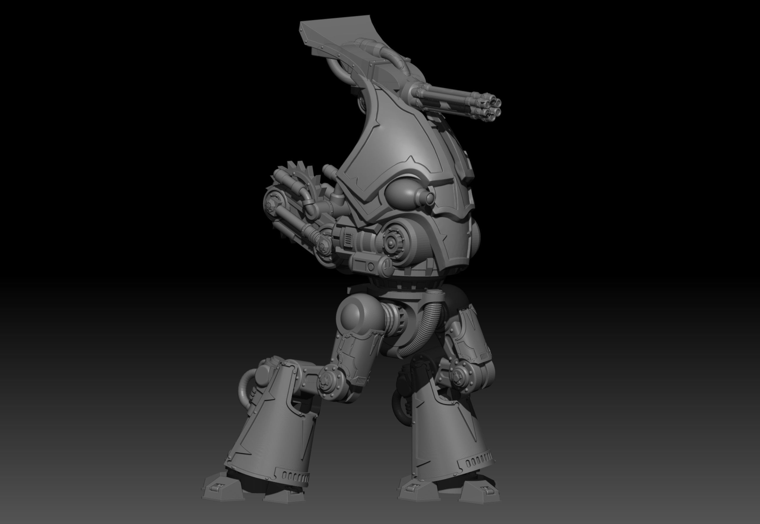 Tactical Support Titan 3D print model_1
