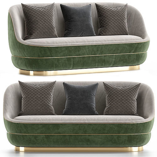 VOLPINIDO Sofa 3d model Low-poly 3D model