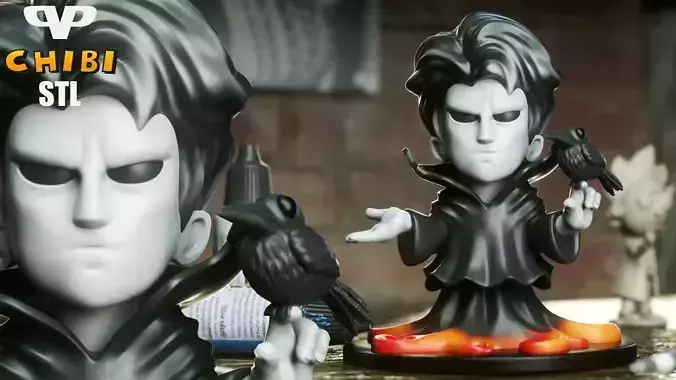 Sandman Dream Chibi STL for 3D Printing ChibiSTL 3DXM
