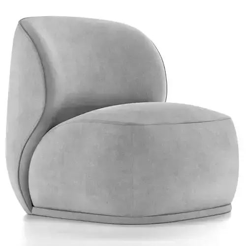 Armchair Ribera 3d model Low-poly 3D model