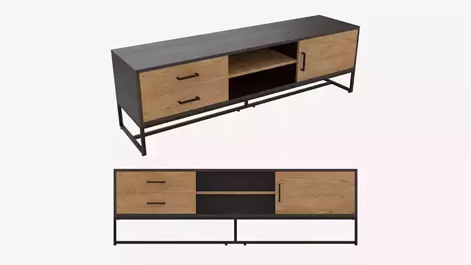 TV table Amsterdam 3D model