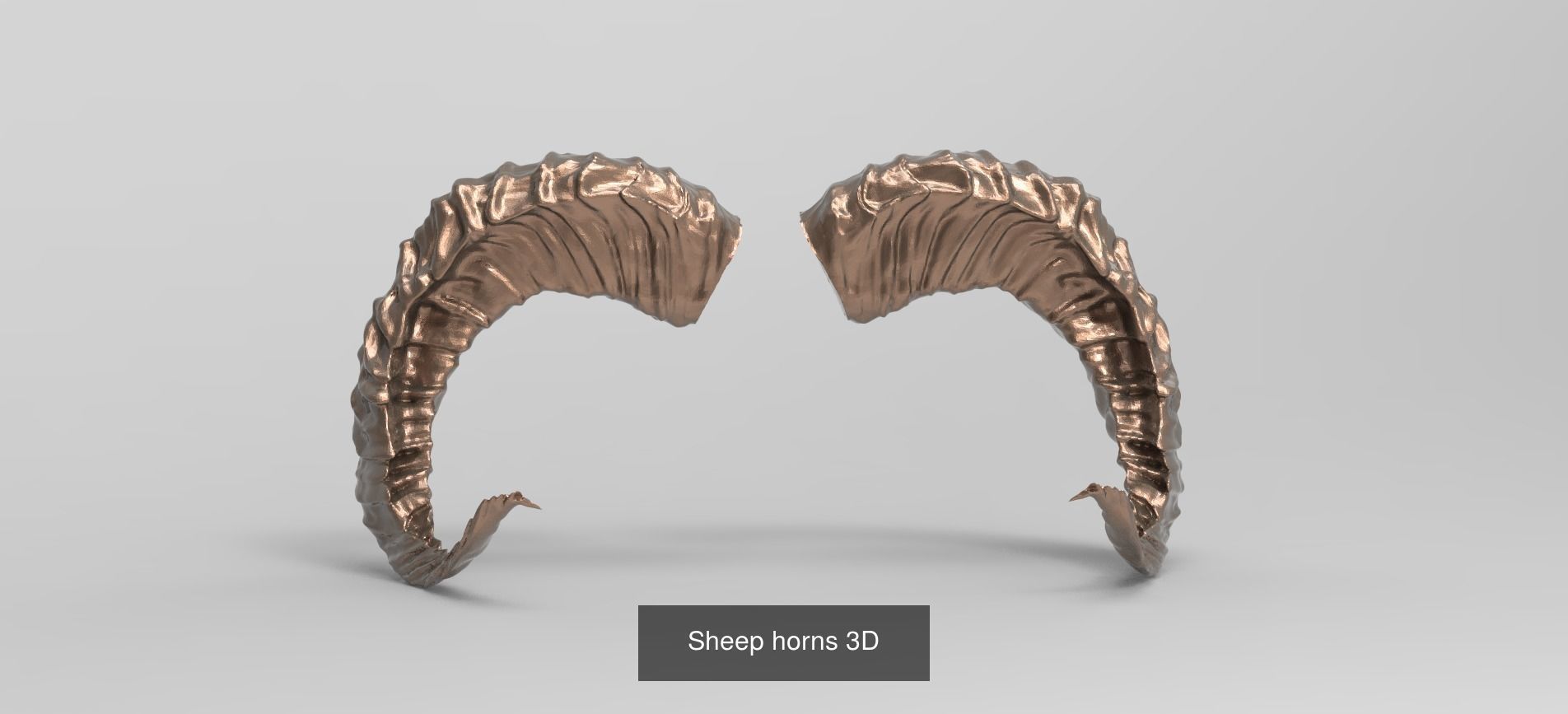 Horns Collection pair of horned cuffs _1