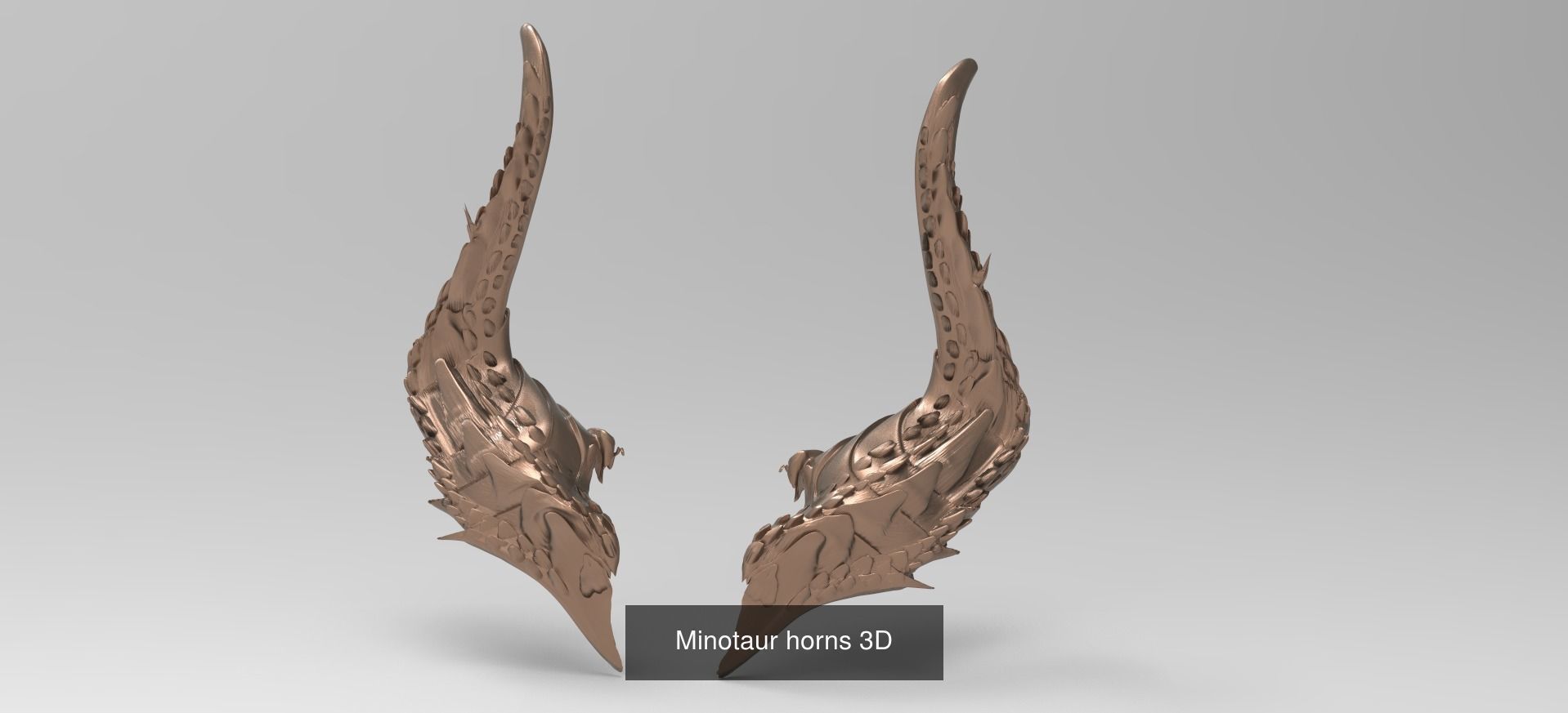 Horns Collection pair of horned cuffs _2