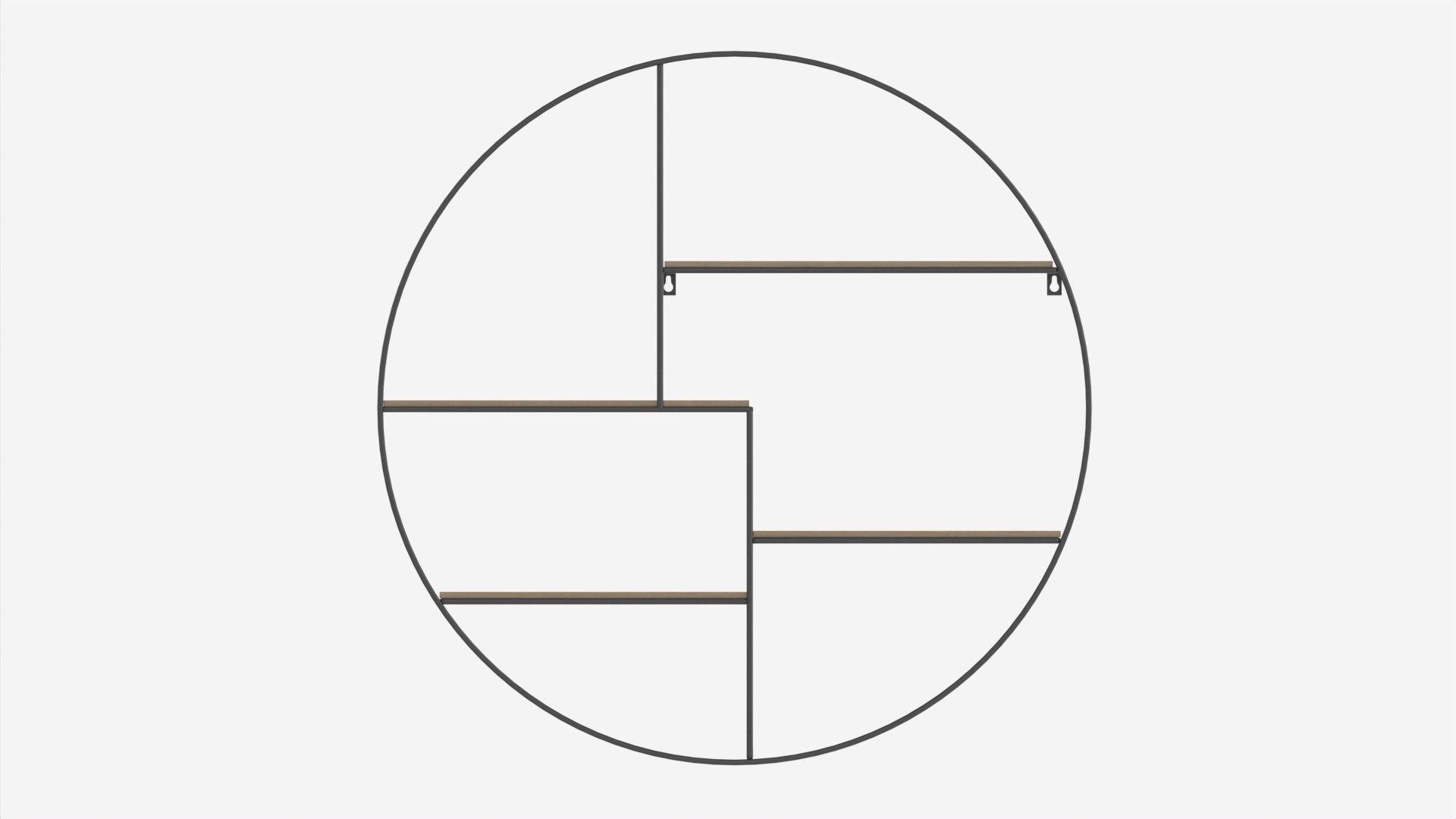 Wall Shelf Darkenberd 3D model_4