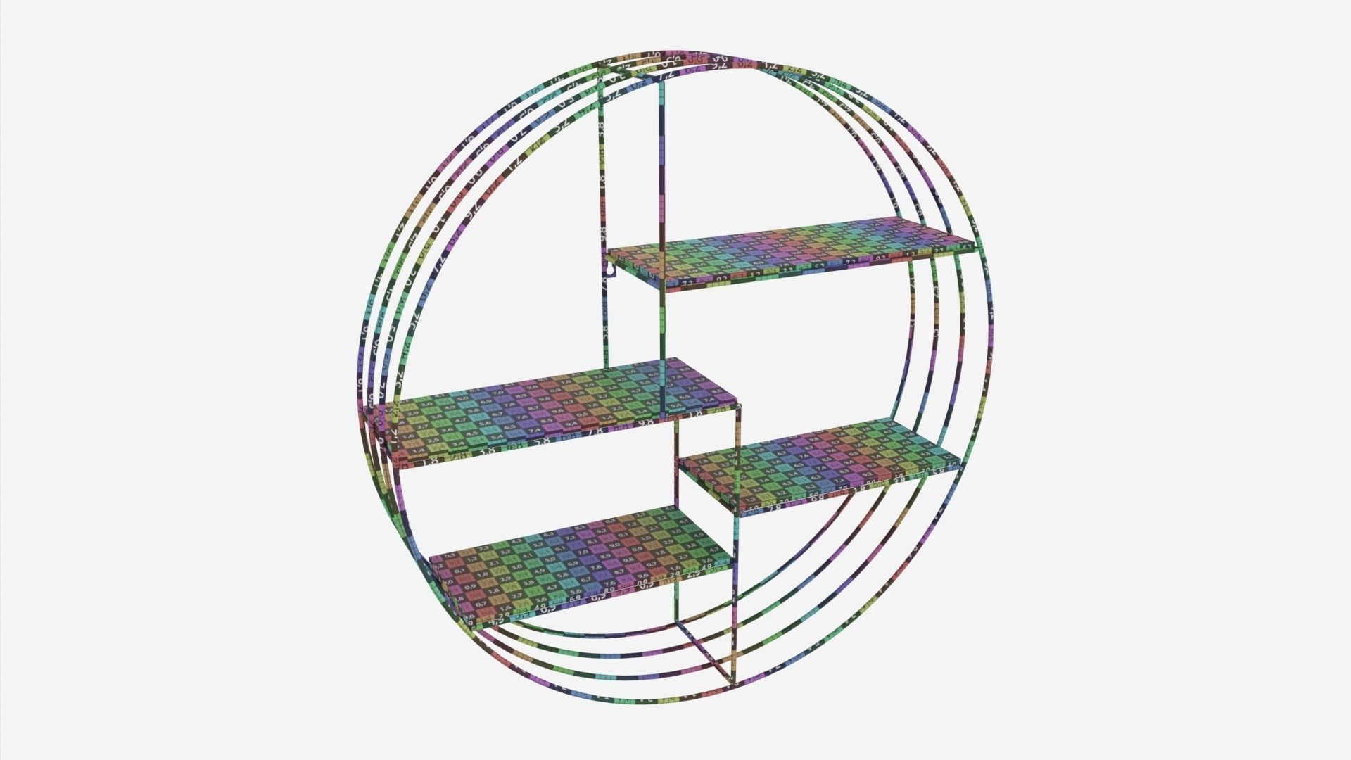 Wall Shelf Darkenberd 3D model_6