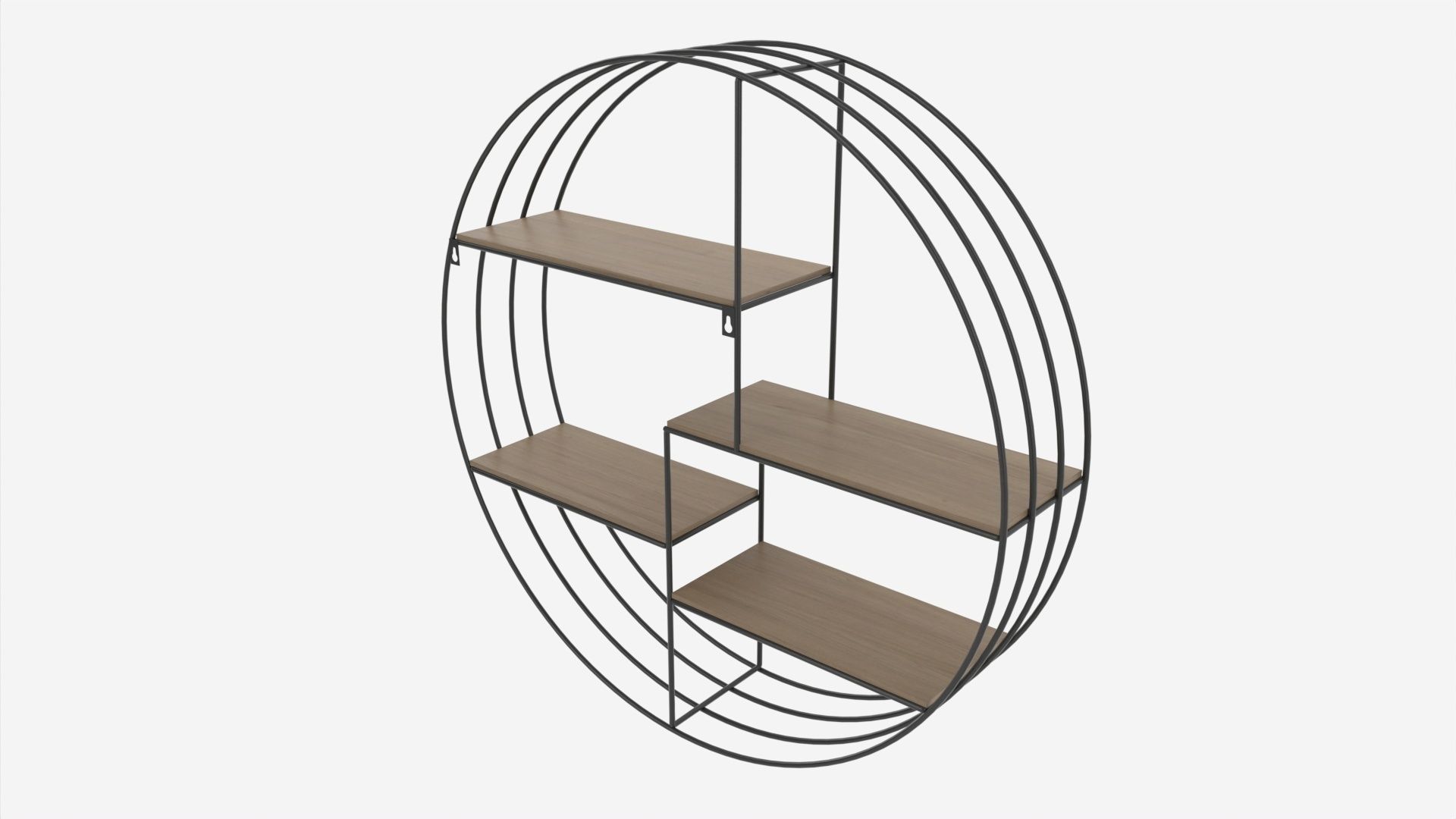 Wall Shelf Darkenberd 3D model_1