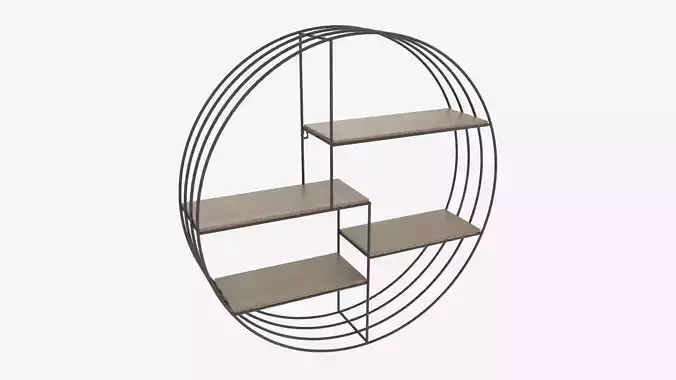 Wall Shelf Darkenberd 3D model