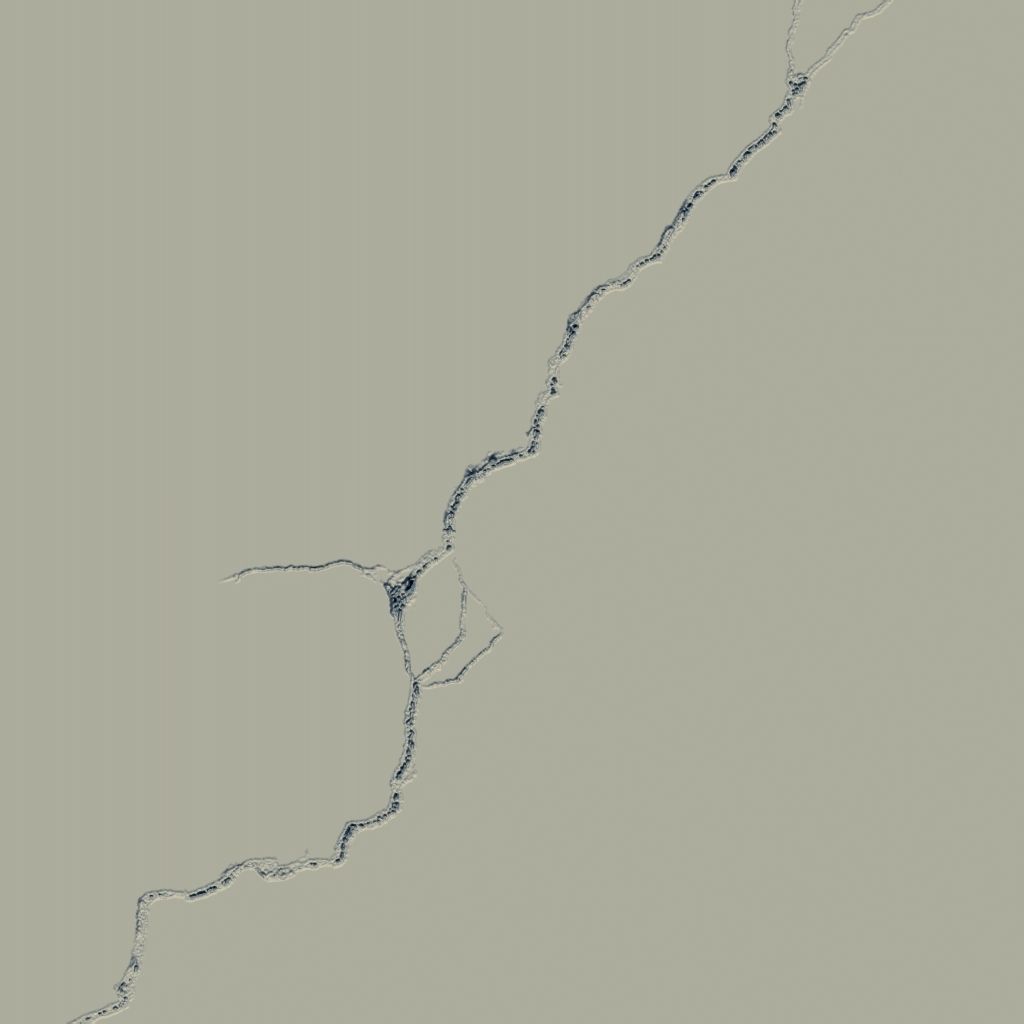 Wall Crack Alpha Brushes Low-poly 3D model_7