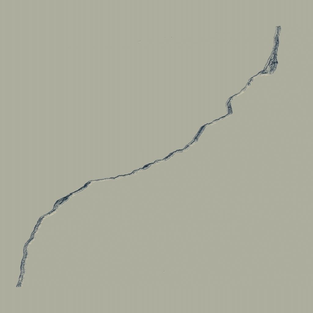 Wall Crack Alpha Brushes Low-poly 3D model_3