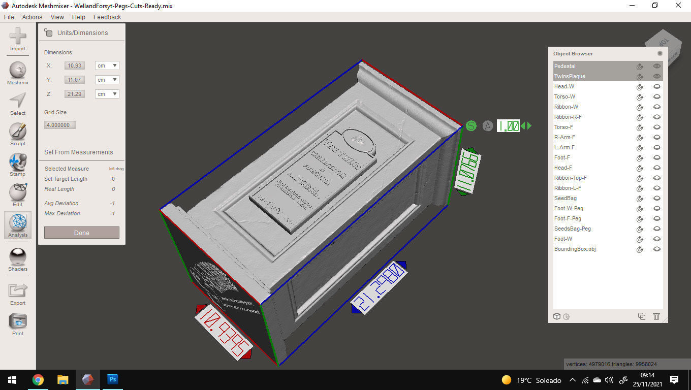 Haunted Mansion The Twins 3D Printable Busts 3D print model_41