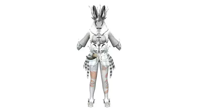 Full Horn Fantasy Outfit