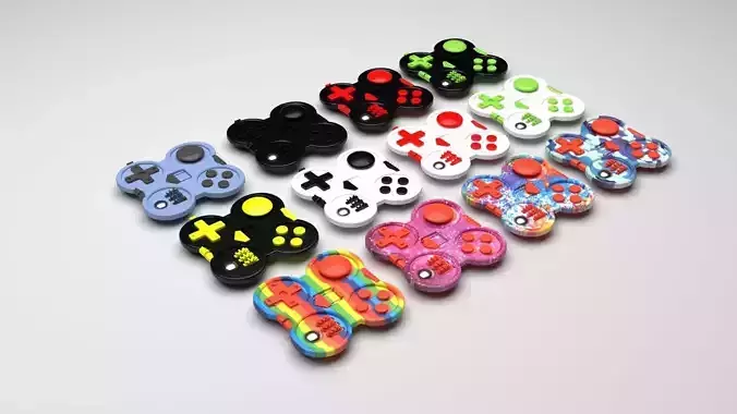 Fidget Pad Controllers Set