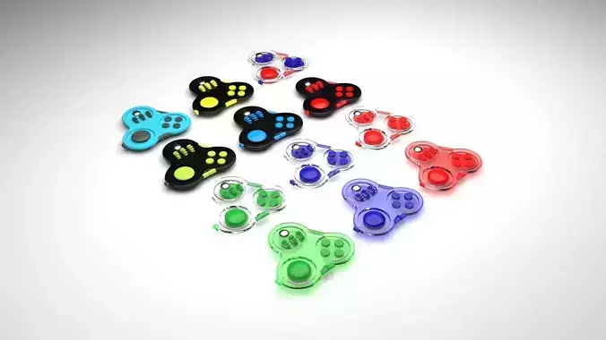 Fidget Pad Controllers Set
