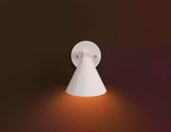 Sconce Booker 3D model