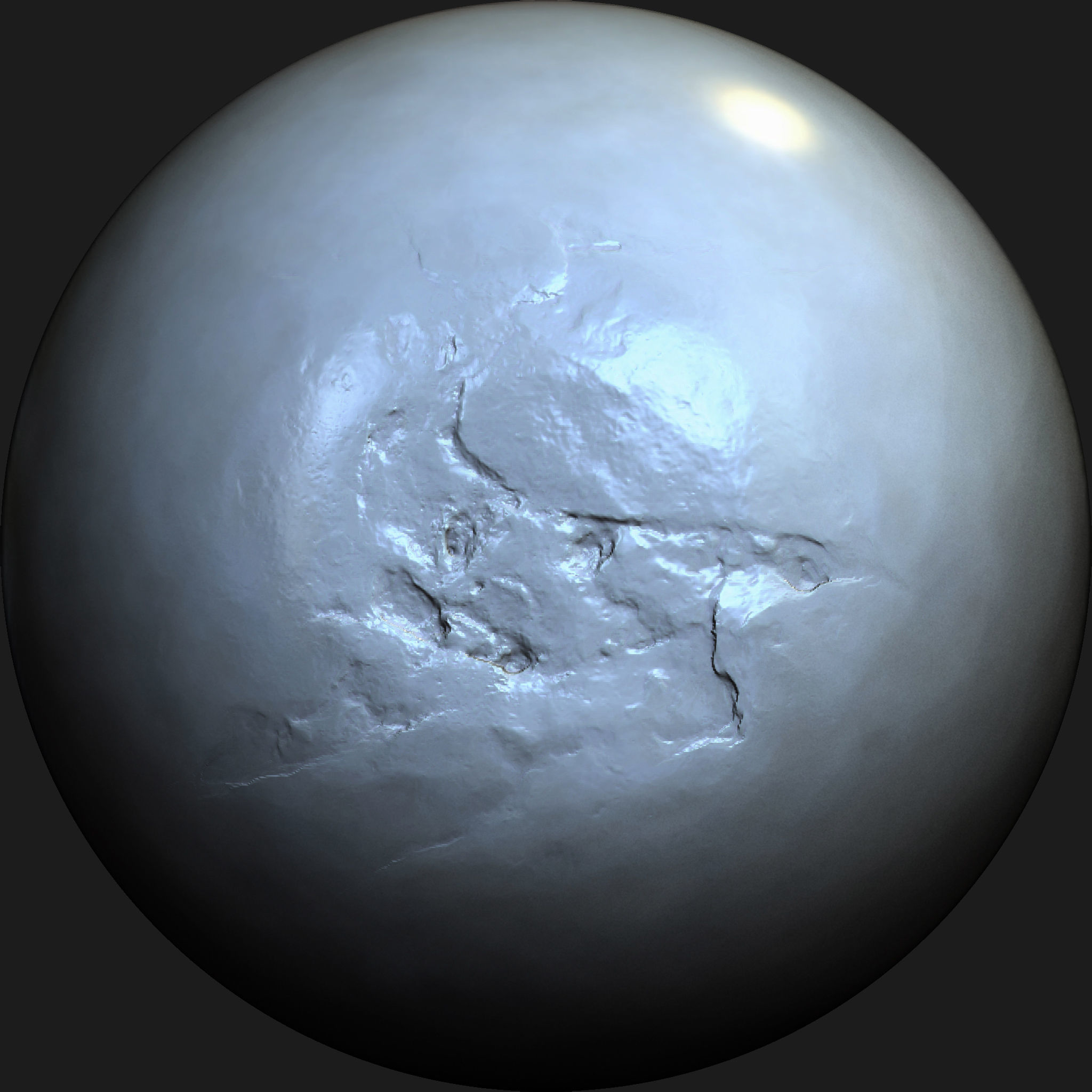 Wall Damage VDM Brushes Vol 4 Low-poly 3D model_7