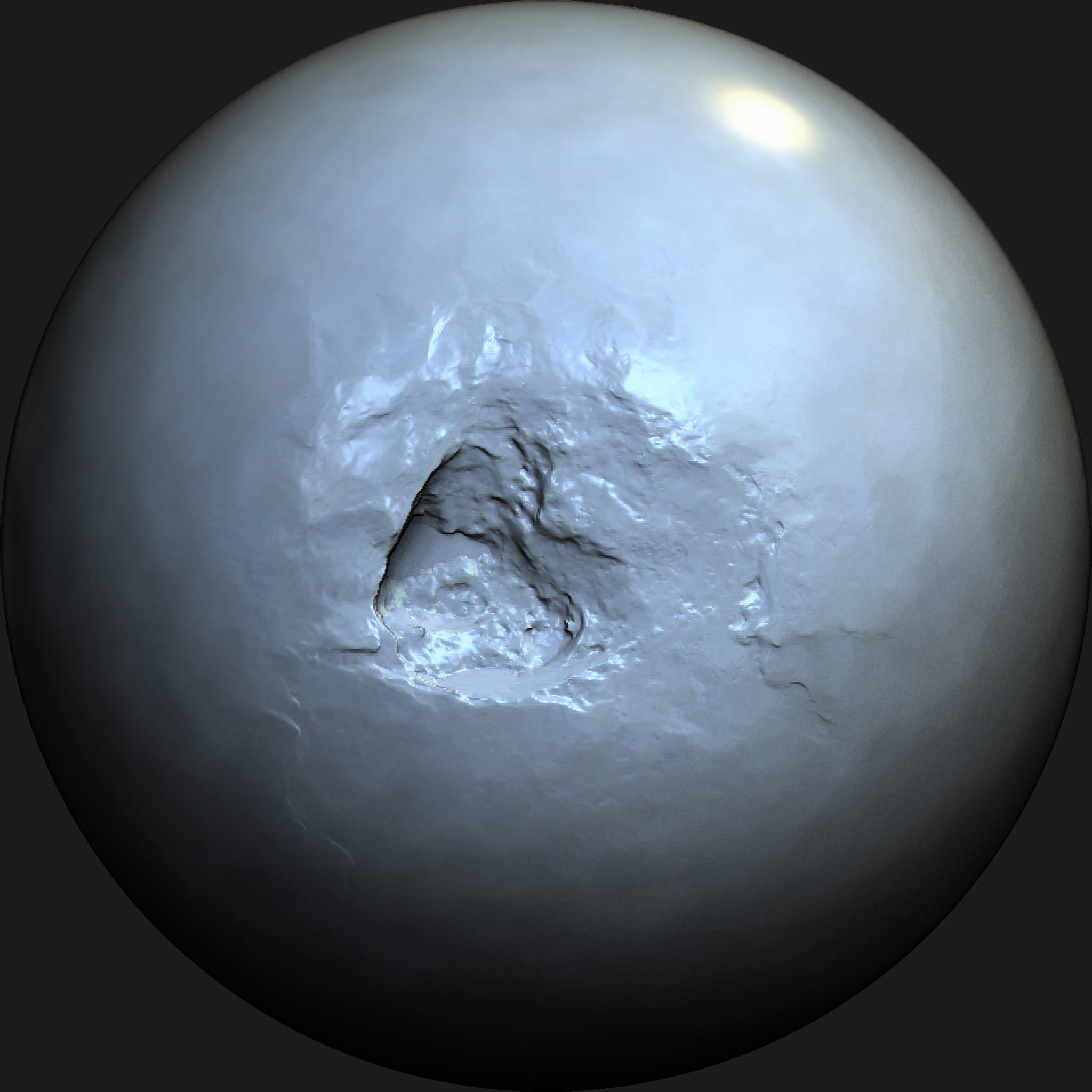 Wall Damage VDM Brushes Vol 4 Low-poly 3D model_4