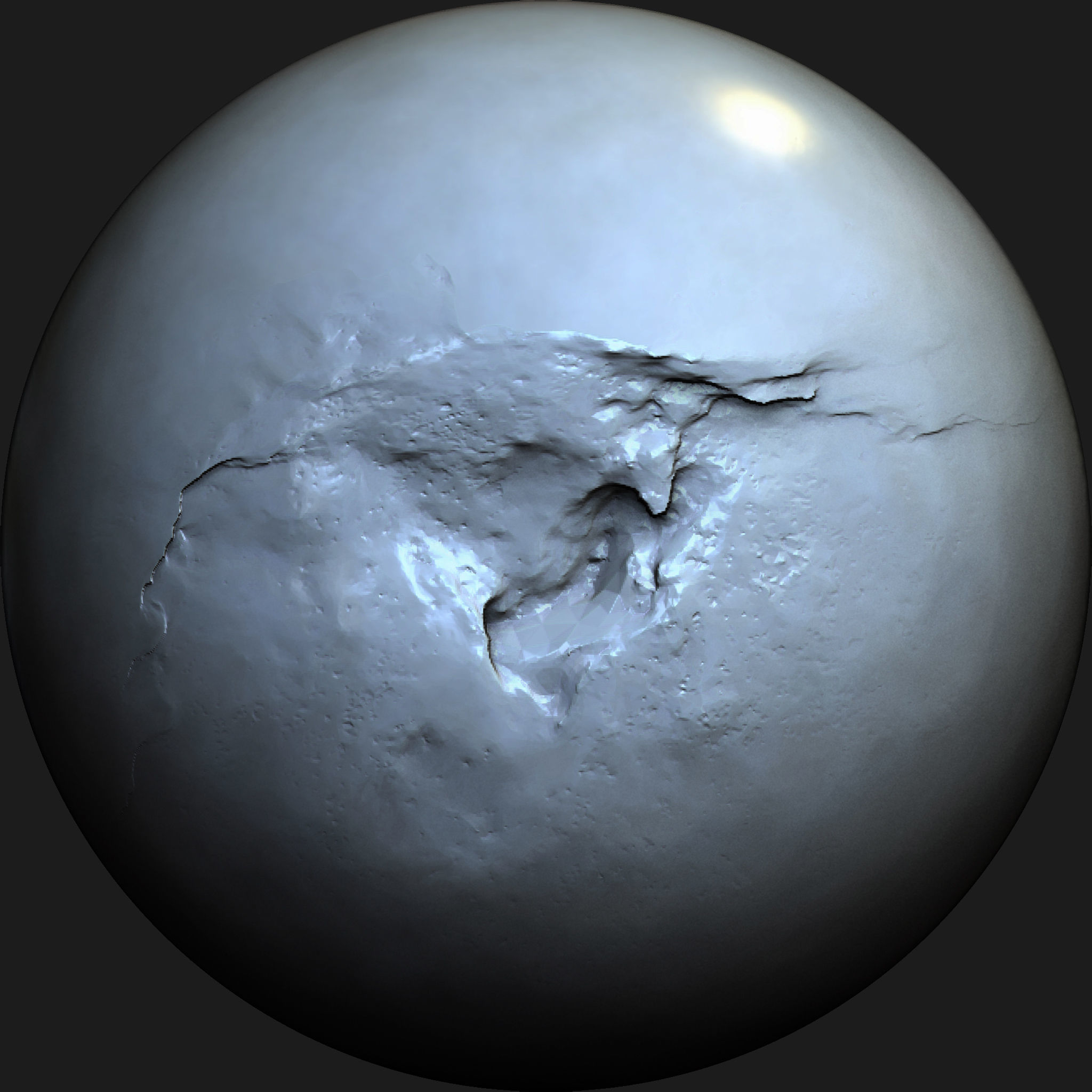 Wall Damage VDM Brushes Vol 4 Low-poly 3D model_13