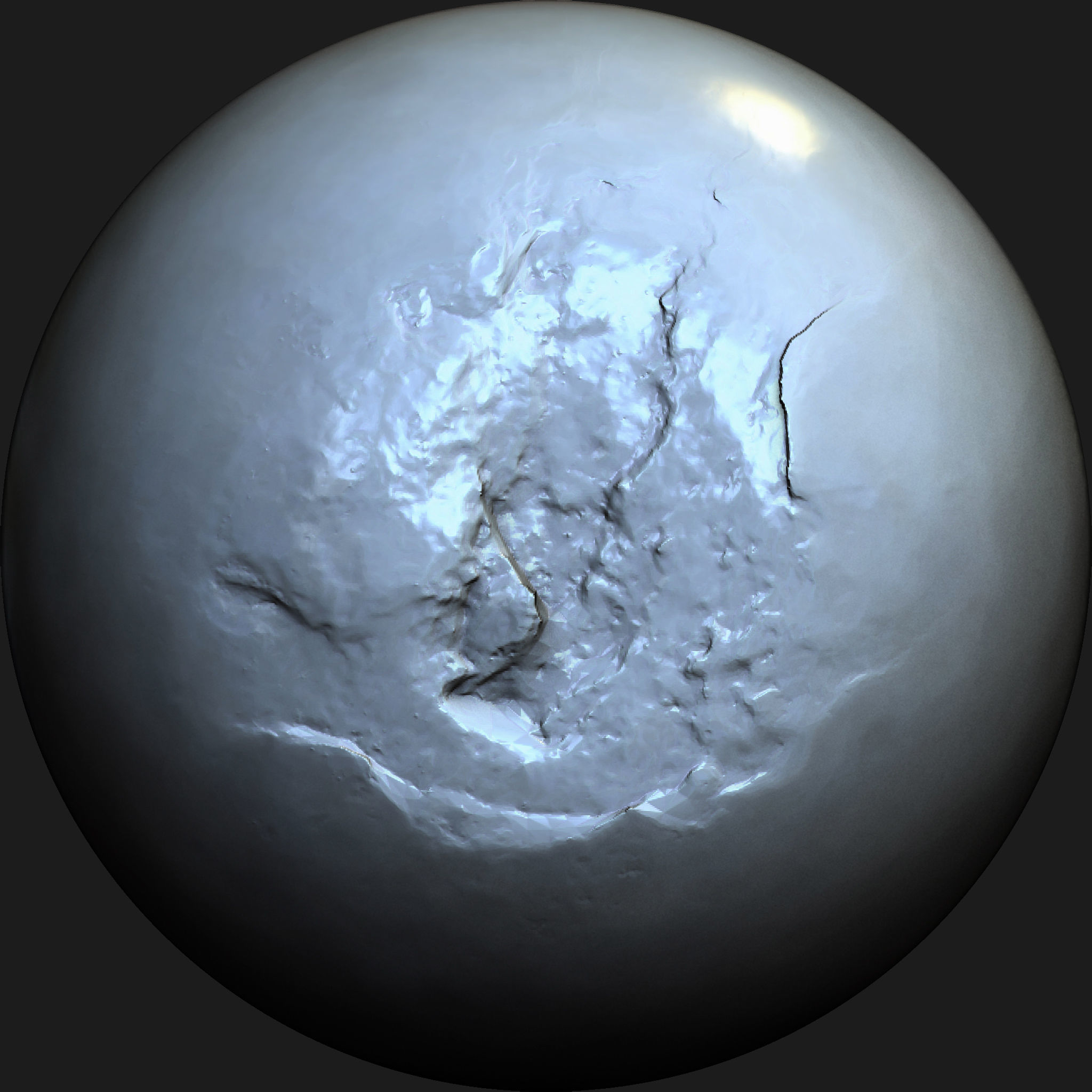 Wall Damage VDM Brushes Vol 4 Low-poly 3D model_11