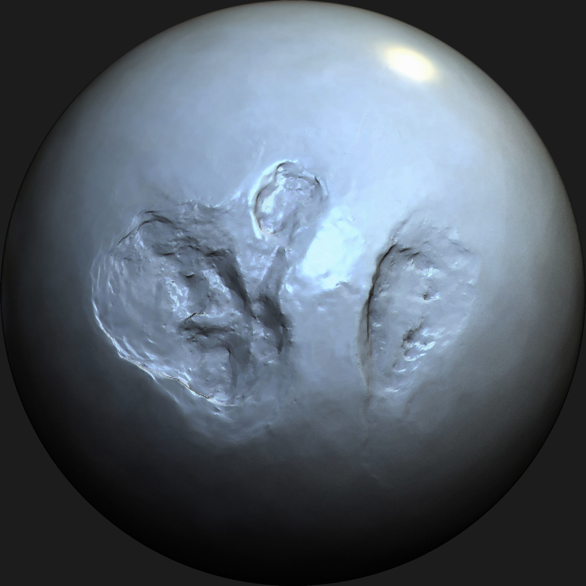 Wall Damage VDM Brushes Vol 4 Low-poly 3D model_6