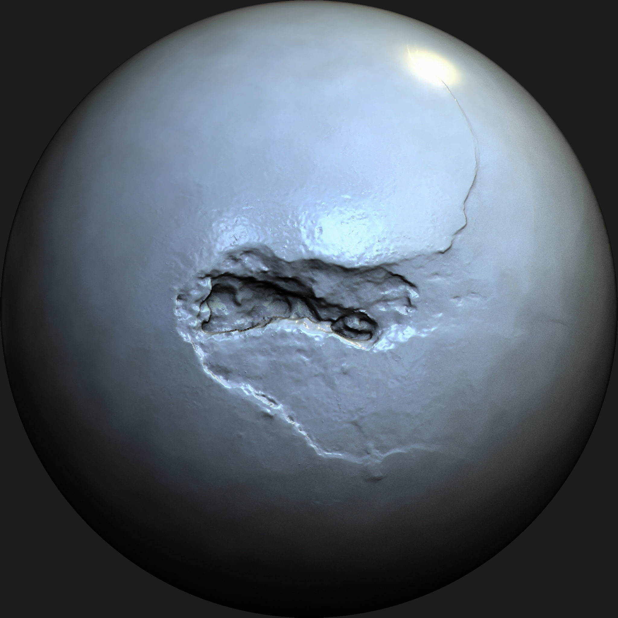 Wall Damage VDM Brushes Vol 4 Low-poly 3D model_12