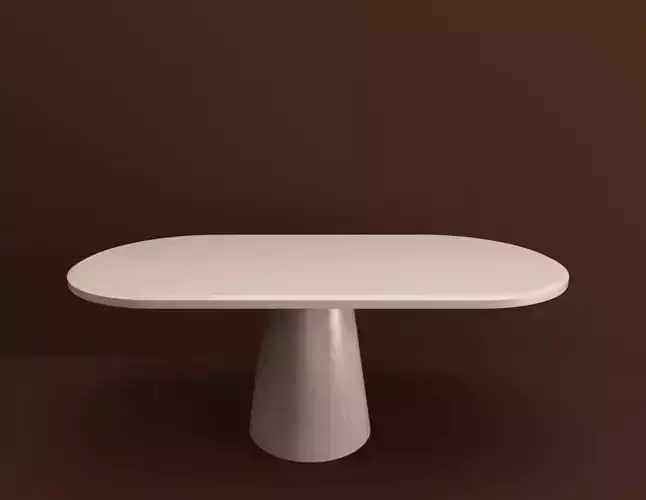 Table round and oval