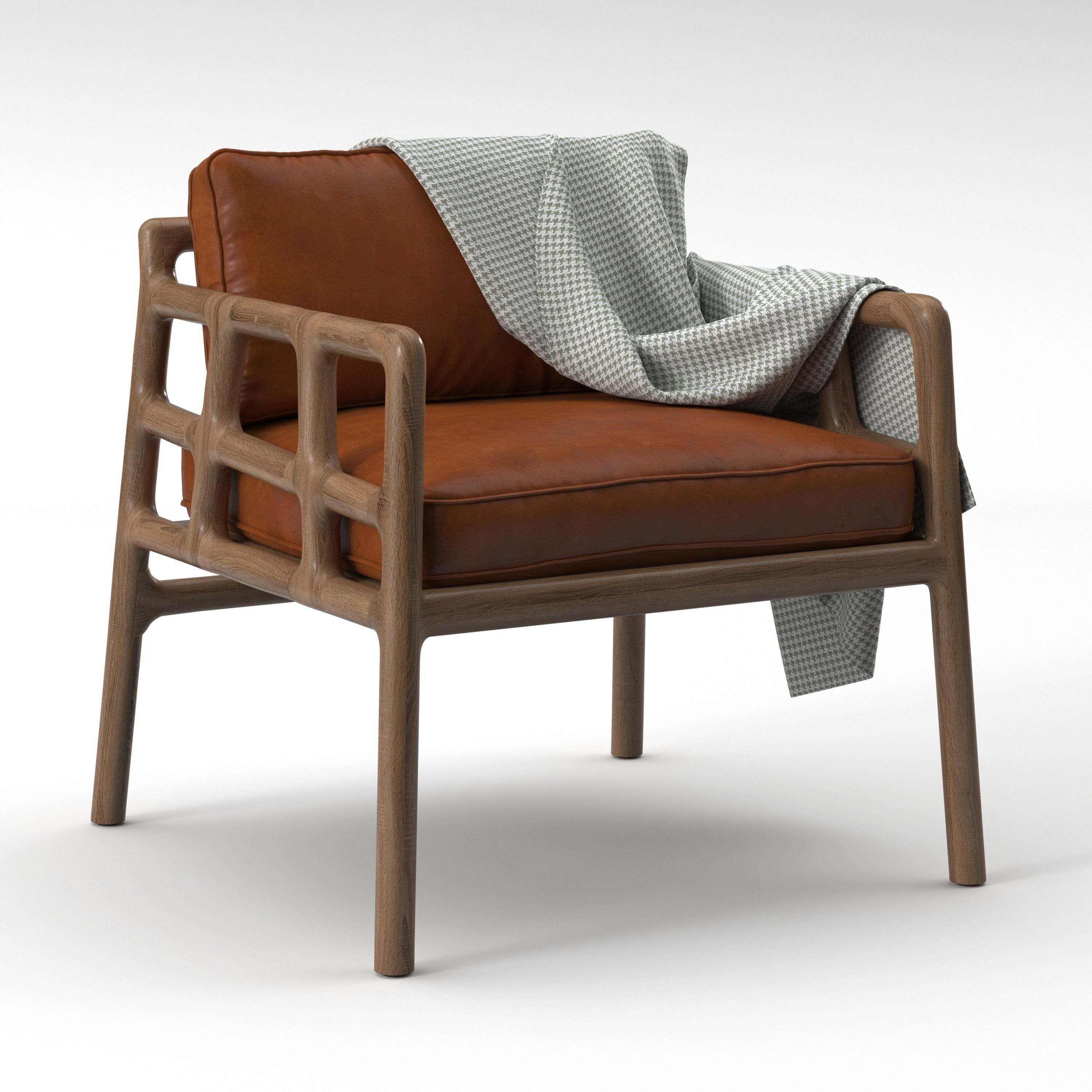 Metropolitan Chair 3D model_1