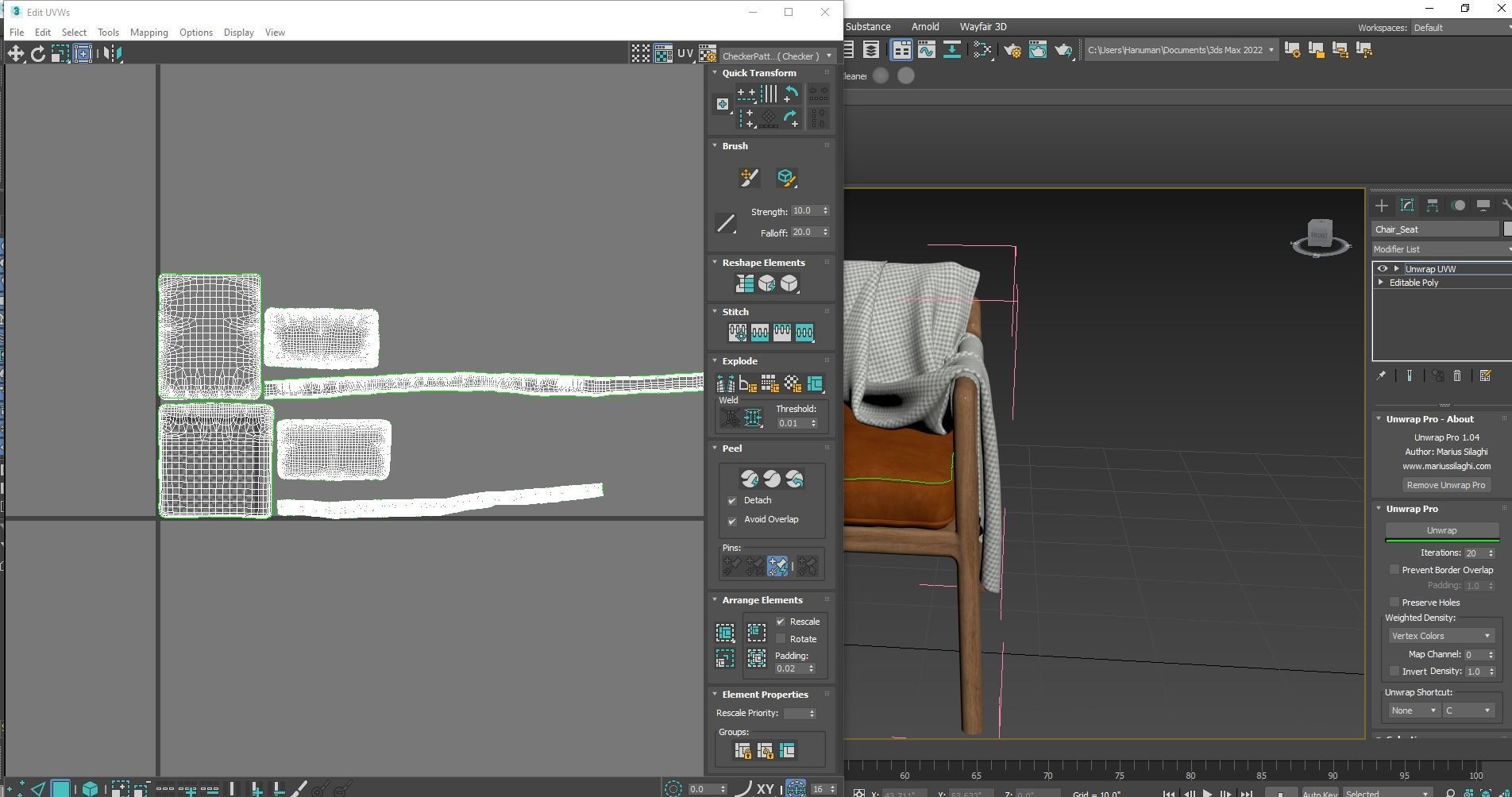Metropolitan Chair 3D model_8