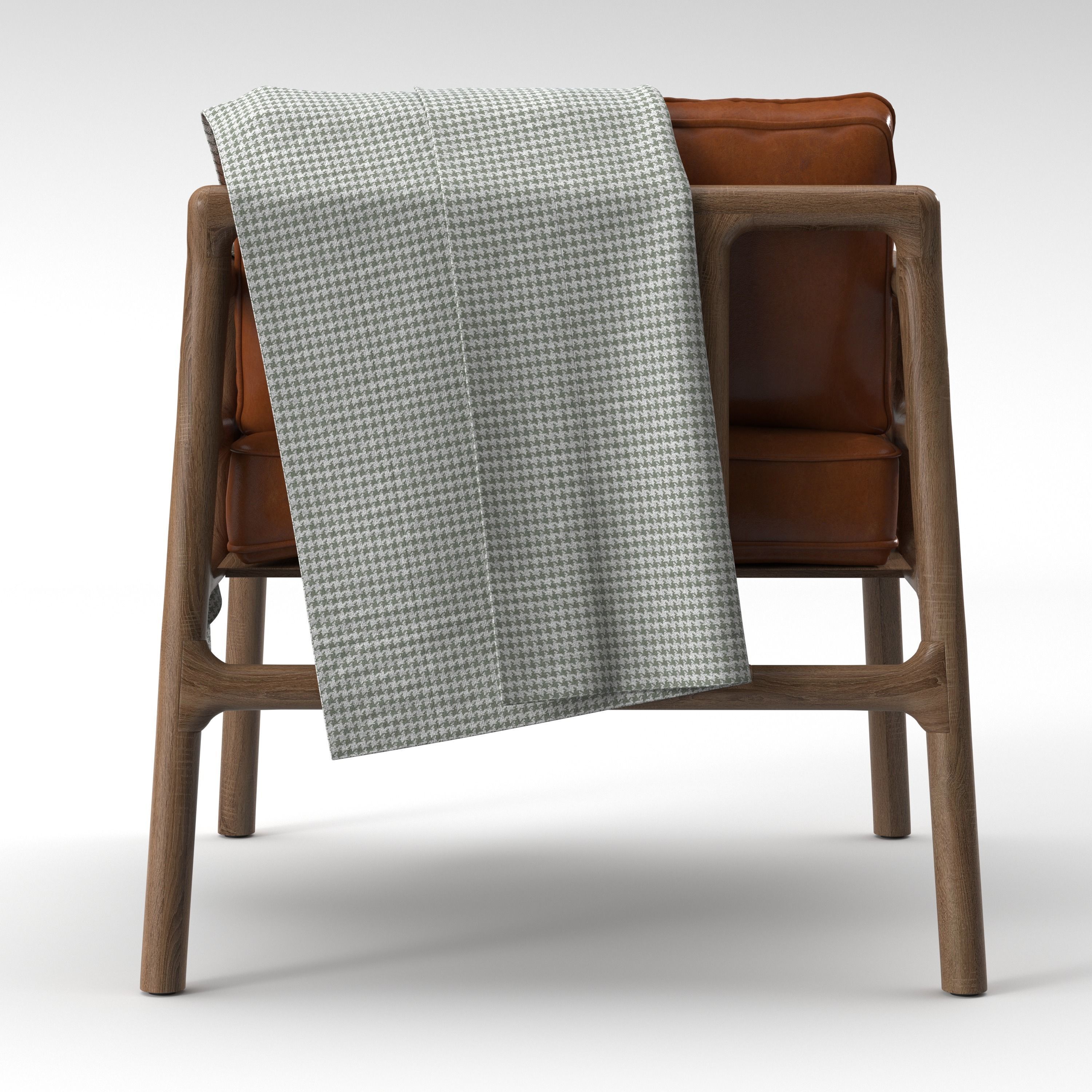 Metropolitan Chair 3D model_4