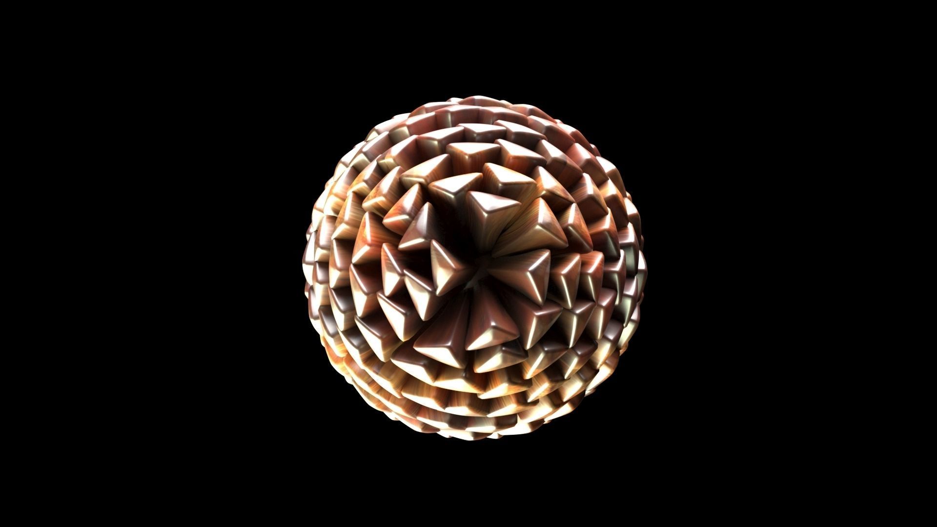 Fir Cone 3D model_15