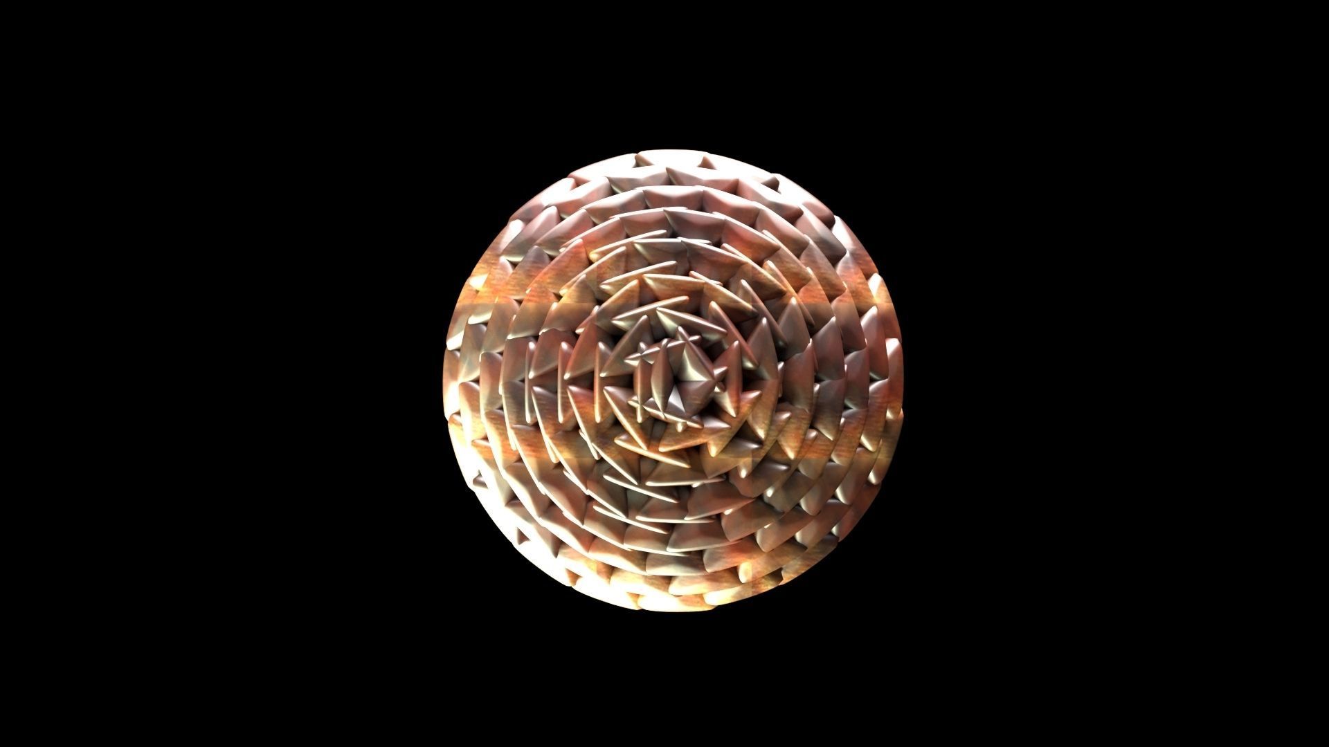 Fir Cone 3D model_16