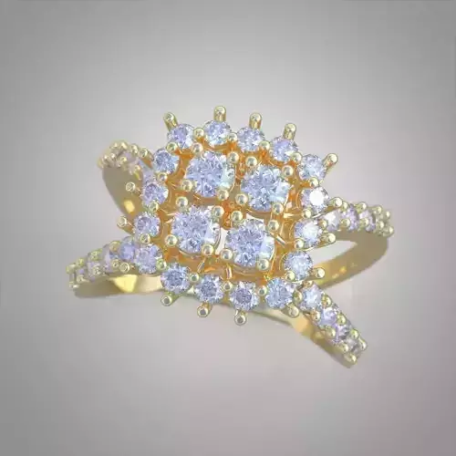 Ring 3D model 0225 3D printable model11 3D print model