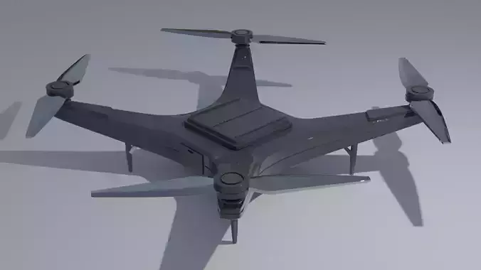 Drone with propellers