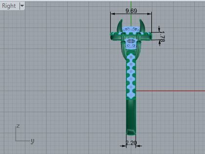 Adorable 3-Stone Diamond ring 2612 3D print model 3D print model_6