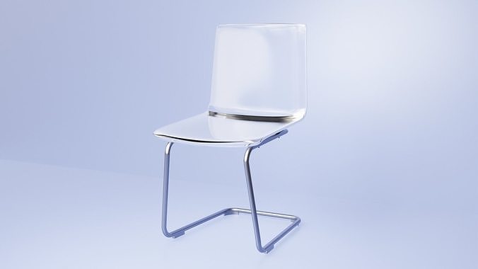 Glass Chair 3D model